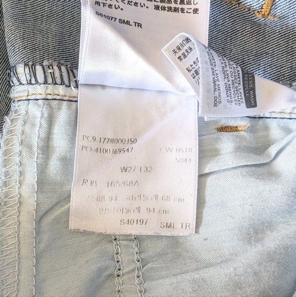 Levi's 710 Super Skinny Jeans Medium Blue Wash - Picture 13 of 13